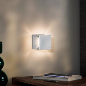 Sigor Nutalis mini LED lampă de masă reîncărcabilă, gri ceață, IP54, dimabil, reglabil, Gri, Camera de zi / sufragerie, Aluminiu