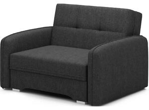 Fotoliu extensibil LAINE, negru