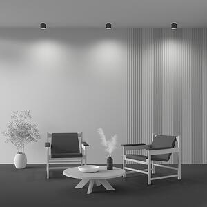 Maytoni plafonieră LED Planet, negru, Ø 10 cm aluminiu 3.000 K, Negru, Hol, Aluminiu, Modern