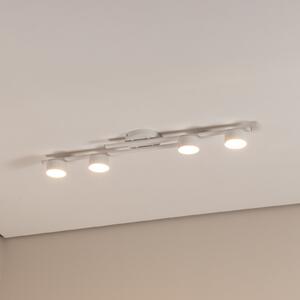 EMIBIG LIGHTING Plafonieră Fragment, alb, lungime 86 cm, metal, 4 becuri., reglabil, Alb, Camera de zi / sufragerie, Metal, Modern
