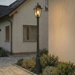 Lămpi de exterior Lindby, Edana, Negru, Aluminiu, Modern
