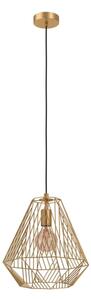 Lustră pe cablu STYPE 1xE27/40W/230V aurie Eglo 43695