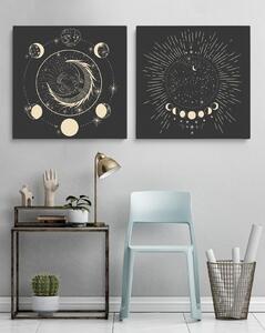 Canvas Moon Phases 4