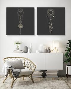 Canvas Moon Phases 8