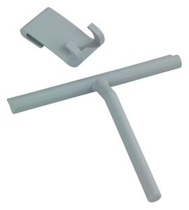 Racletă din silicon pentru duș Wenko Mola, gri