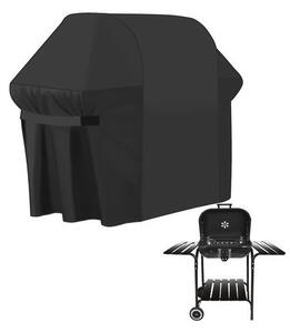 Husa pentru gratar 130x75x131 cm, rezistenta la apa si radiatii UV, negru