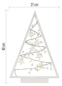 Decorațiune LED de Crăciun 15xLED/2xAA pom