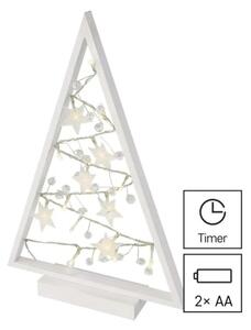 Decorațiune LED de Crăciun 15xLED/2xAA pom