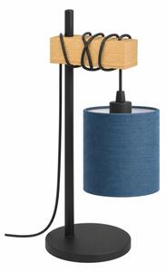 BRILAGI - Lampă de masă NUBILA 1xE27/40W/230V maro/negru/albastru închis