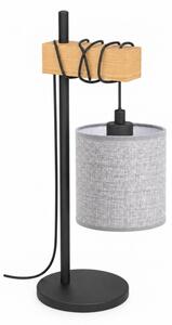 BRILAGI - Lampă de masă NUBILA 1xE27/40W/230V maro/negru/gri