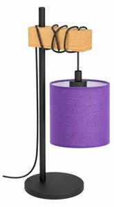 BRILAGI - Lampă de masă NUBILA 1xE27/40W/230V maro/neagră/violetă