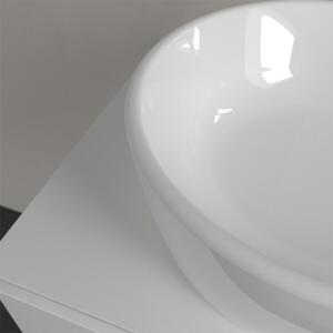 Lavoar pe blat, Villeroy & Boch, Architectura, oval, 60 cm, cu preaplin, alb