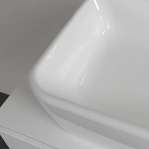 Lavoar pe blat, Villeroy & Boch, Architectura, dreptunghiular, 60 cm, cu preaplin, alb