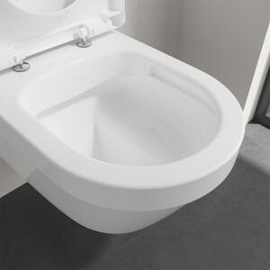 Set vas WC suspendat, Villeroy & Boch, Architectura, cu capac wc soft close si quick release, alb
