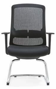 Scaun de birou ergonomic Novaris , cu picioare de aluminiu - dimensiuni 650*570*1035 mm