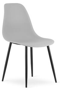 Scaun Bucatarie/Dining Velo Plus Gri Deschis