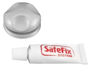 Set 2 cârlige cu lipici Metaltex Eureka!