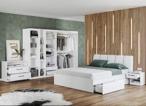Dulap alb dormitor - Blanco - 1 - 184 cm