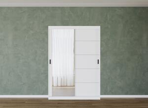 Dulap alb cu oglinda dormitor - Blanco - 7 - 138 cm