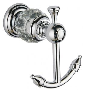 Mexen Accesorii Mexen, suport prosop ESTELA, 2 carlige, crom, 7011535-00