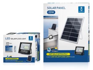 Proiector LED solar dimabil Aigostar LED/60W/3,2V IP67 + telecomandă