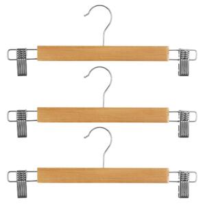 Set umerase cu cleme, 3 piese, lemn