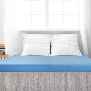 4Home Premium jersey sheet albastru , 90 x 200 cm, 90 x 200 cm