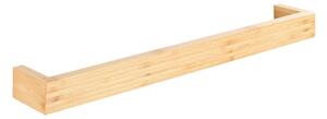 Suport pentru prosoape BAMBOO, bambus, maro deschis, 60 x 9 x 5 cm, WENKO