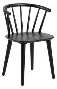 Scaun de dining negru Ida – Actona