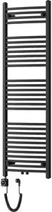 Mexen Ares, element electric de încălzire 1500x500 mm + tijă de încălzire 600 W, negru, W102-1500-500-6600-70