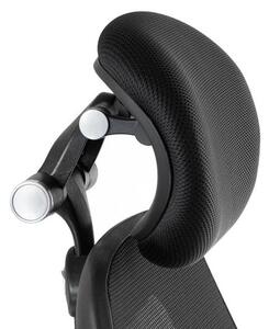 Scaun de birou pivotant, inaltime reglabila, 46-56 cm, adancime 52 cm, baza metalica, mesh