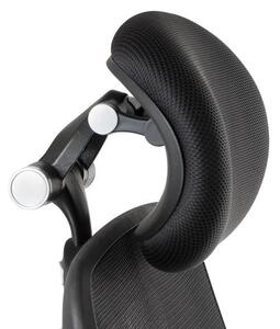 Scaun ergonomic birou, inaltime reglabila, pivotant, baza metalica, mesh
