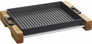 LAVA Placă metalică pentru grătar cu bază , 26 x32 cm