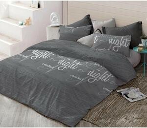 Lenjerie de pat din bumbac Beautiful sleep - Greydream, 140 x 200 cm, 70 x 90 cm