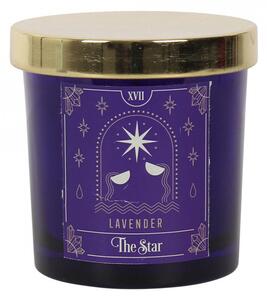 Lumanare magica cu parfum de levantica Tarot Candles - The Star 8 cm