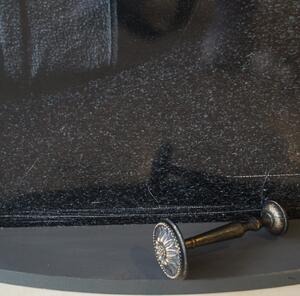 Buton Draperie Velaria Negru Auriu