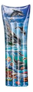 Sezlong gonflabil DOLPHIN 183x68 cm albastru