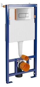 Set rezervor wc incastrat Cersanit Tech Line Opti B652 plus clapeta crom lucios