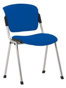 Scaun vizitator VANNI Chrome, Safir stofa cagliari