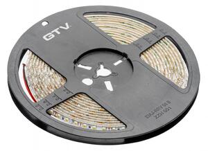 Banda led 8 mm FLASH 48W, 600 leduri, 12V, IP65, 6500K, lumina rece, 5 m