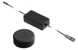 Intrerupator touch wireless, banda led, dimabil, negru mat