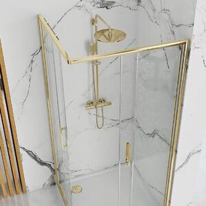 Cabină de duș Rea Punto 90x90 cm Gold