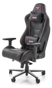 Scaun gaming modern, suport lombar, inaltime 129-135 cm, cotiere reglabile, balansare, blocare, multiblock, piele eco