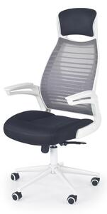 Scaun birou ergonomic Franklin, modern, inaltime 116-124 cm, baza stea metal, multiblock si balansare, plasa/textil