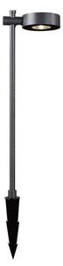 Lampă LED de exterior, 7 W, 230 V, 3000 K, IP65, neagră, 102 cm