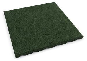 Pardoseală din cauciuc SportFlo S800 V25/R15 50 x 50 x 2,5 cm, verde
