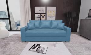 Canapea Extensibilă Claudia Bonell Mini Fresh 34, 227 x 99 x 73 cm, culoare albastru deschis