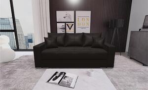Canapea Extensibilă Claudia Bonell Mini Fresh 5, 227 x 99 x 73 cm, culoare maro inchis