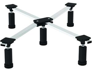 Ideal Standard Strada - Picioare pentru cădiță de duș, crom/negru K712667