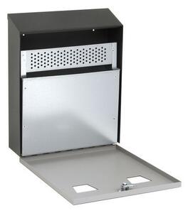 Scrumiera suspendata RA.5001, argintie / neagra